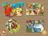Princess Puzzles and Painting Screen Shot 1