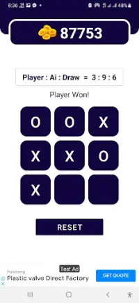 Tic Tac Toe - Play with Ai Screen Shot 2