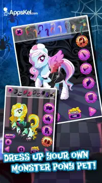 My Monster Pony Dress-up Game Screen Shot 2
