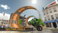 Mega Ramp Bike Stunts - Quad Bike Racing Simulator Screen Shot 7