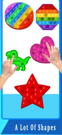 Bubble Pop It Ouch: Antistress Fidget Toys Game Screen Shot 1