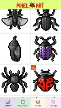 Bug Color By Number Screen Shot 4