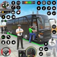 Jogos de simulador de ônibus Screen Shot 0