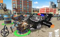 politieauto crash 2019: politie achtervolgingsgame Screen Shot 2