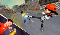 Kids Fighting Games - Gangster in Street Screen Shot 5