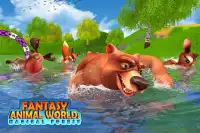 ファンタジー動物の世界：魔法の森 Screen Shot 5