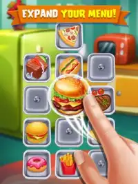 Merge Food - Idle Clicker Restaurant Tycoon Games Screen Shot 0