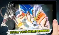 Final Saiyan violência nas ruas: Superstar Goku 3D Screen Shot 3
