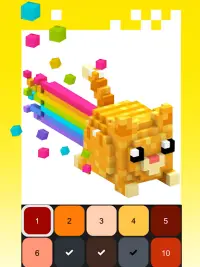Pixel Coloring - Color By Number Screen Shot 6