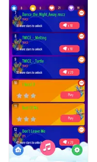 Twice Piano Tiles K-pop 2021 Screen Shot 1