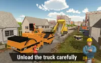 Thành phố xây dựng đường Simulator 3D Xây dựng Sim Screen Shot 1