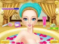 お風呂スパの女の子のゲーム Screen Shot 2