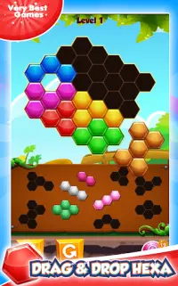 Hexa Blast Link - Hexagon Game Screen Shot 3