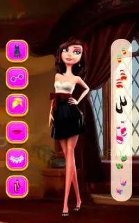 लड़कियों के लिए ड्रेस अप - लड़कियों के लिए खेल Screen Shot 4