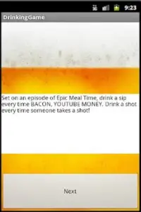 Party App - Drinking Game Screen Shot 1