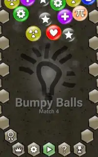 Bumpy Balls Match 4 Free Screen Shot 3