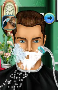 Barbería barba y bigote Juego Screen Shot 7