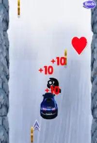 Game driving in the snow Screen Shot 4