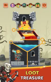 Rescue Hero - Pin Puzzle Game & Save The Hero Screen Shot 3