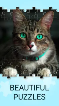 Cute Cats Jigsaw Puzzles Games Screen Shot 2