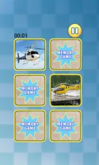 Helicopter Memory Game Screen Shot 1