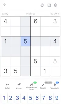 Sudoku - klasyczne łamigłówki Screen Shot 6