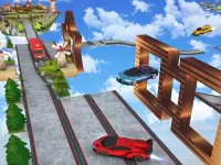 Extreme Car Stunt 3D: เกมขับรถบ้า Screen Shot 6