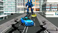 Mech Robot Car War: transform Robot shooting games Screen Shot 3