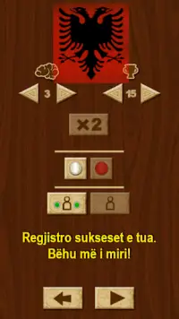 Play Games: Albanian Backgammon Screen Shot 3