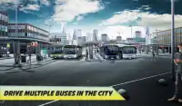 City Bus Simulator Coach Gioco 2018 Screen Shot 6