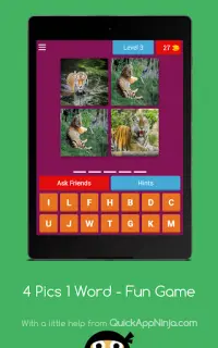 4 Pics 1 Word Fun Game - For Everyone Screen Shot 17