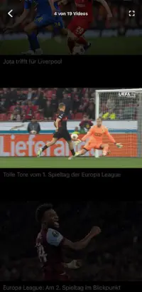 UEFA Europa League offiziell Screen Shot 1