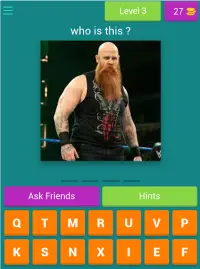 WWE Quiz game - Guess the wrestler Screen Shot 11