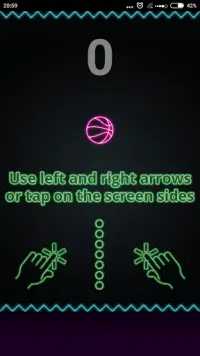 Basketball Games: Fire Ball Screen Shot 1