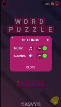 Word Puzzle cross word game kelime bulmaca oyunu Screen Shot 4