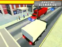 市のトラック運転免許3Dを運転する Screen Shot 7