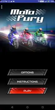 Bike Racing - Moto Fury Screen Shot 1