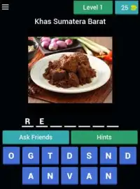 Indonesian Foods Quiz Screen Shot 11