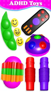 Fidget Toys Calming Games Sensory kit anti anxiety Screen Shot 6