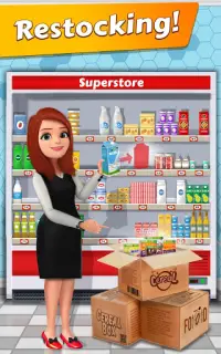 Supermercado Cash Register: Meninas Cashier Games Screen Shot 18