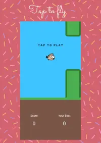 Tappy Bird - Tap to fly! Screen Shot 0