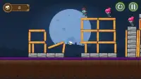 Angry Zombie Birds Screen Shot 1