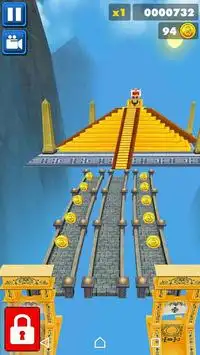 Banane Adventure: Temple Minion Dash Screen Shot 0