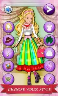 Incredible Girl: Dressup Game Screen Shot 1