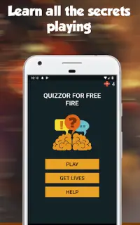 Quizzor for Free Fire | Questions and Answers Screen Shot 0