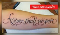 Tattoo Booth: Name Tattoo Maker & Editor Screen Shot 4
