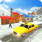 Taxi driver 3D Snow season