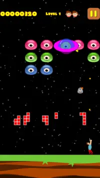 Jelly Invaders : UFO Invasion Screen Shot 4