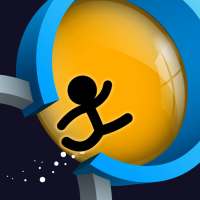 The Circle Run: Stickman Jump & Running in Circles