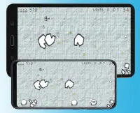 Classic Arcade Sketched Asteroids Screen Shot 2